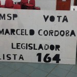 Ate inicio la campaña electoral por el MSP Lista 164
