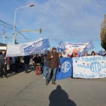 La Asociacion Trabajadores del Estado Seccional Rio Grande, se concentró el 1° de Mayo