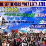 El 2 de Septiembre te pedimos que nos apoyes, VOTÁ LISTA AZUL