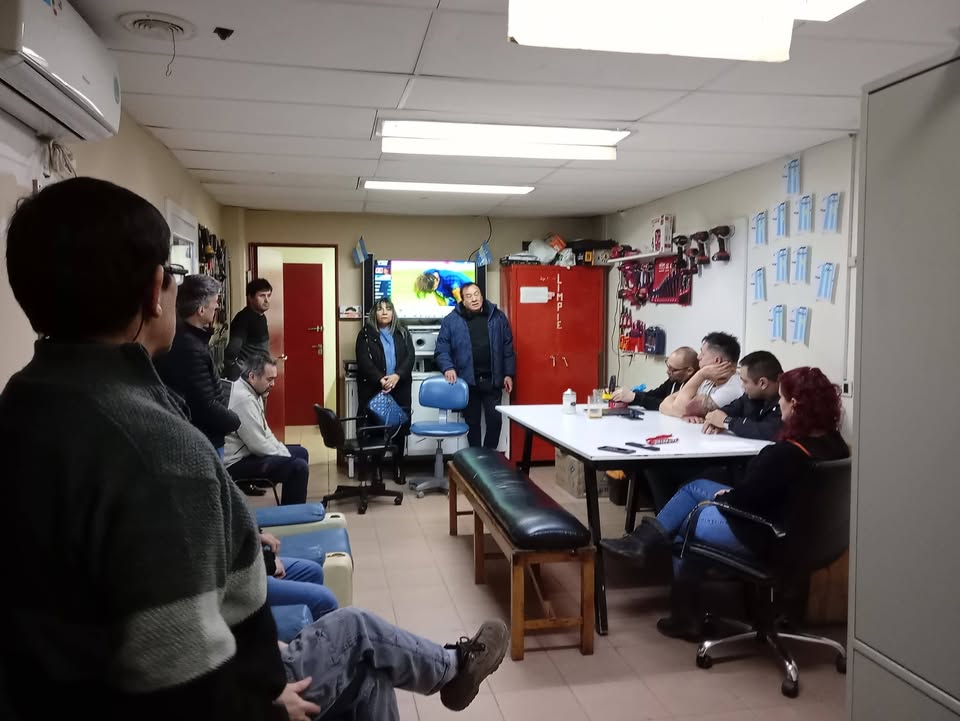 ATE Río Grande realizó reunión informativa en el hospital regional - ATE Río Grande - foto 1