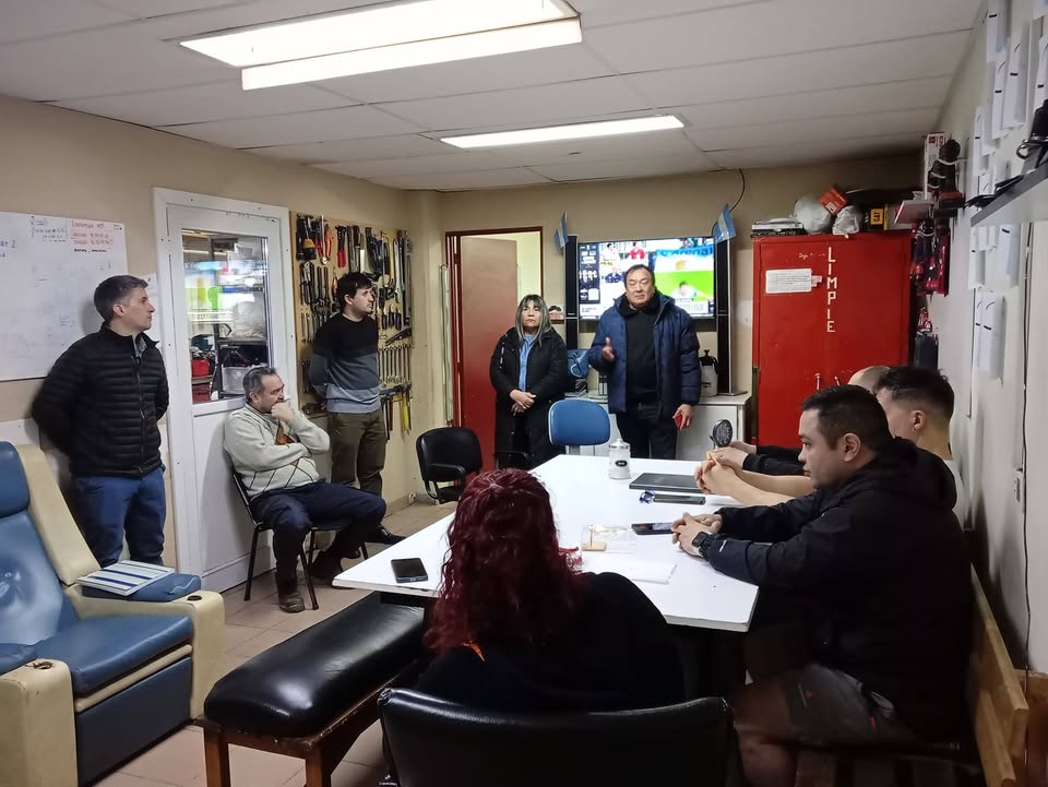 ATE Río Grande realizó reunión informativa en el hospital regional - ATE Río Grande - foto 4