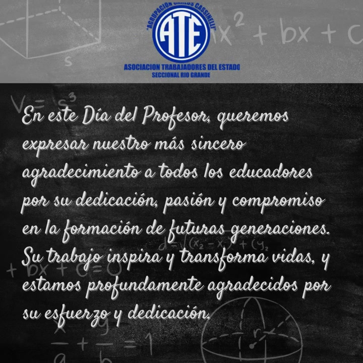 ATE Río Grande celebra el Día del Profesor - ATE Río Grande - foto 1
