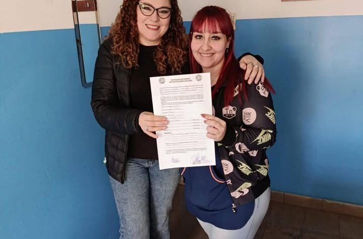 Micaela Amaral reelegida como Delegada en la escuela N°26 - ATE Río Grande - foto 1