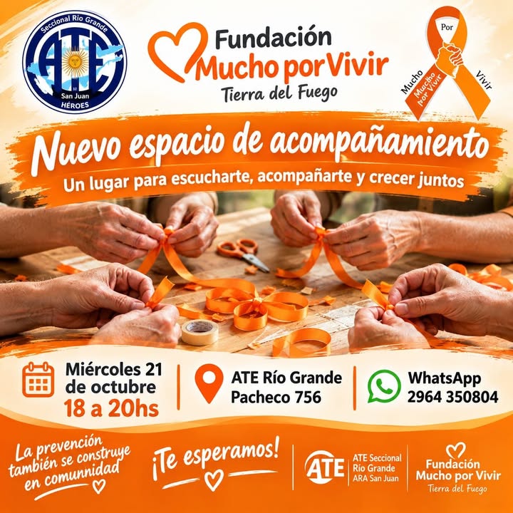ATE Río Grande abre nuevo espacio de acompañamiento - ATE Río Grande - foto 1