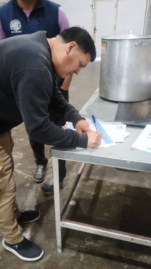 Hector Anibal Franco reelegido como Delegado en el Deposito de Gobierno Educación - ATE Río Grande - foto 2
