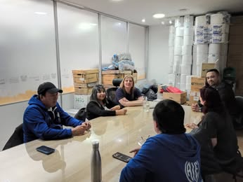 ATE Río Grande realizó encuentro con autoridades del Ministerio de Salud y H.R.R.G. - ATE Río Grande - foto 1