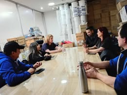 ATE Río Grande realizó encuentro con autoridades del Ministerio de Salud y H.R.R.G. - ATE Río Grande - foto 5