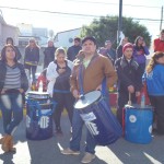 Los gremios estatales dentro del marco de la unidad, se concentraron en el día de hoy frente a la legislatura.