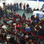 La Asociación Trabajadores del Estado Secciónal Río Grande, llevo a cabo una multitudinaria asamblea informativa en su cede gremial cita en Pacheco 756.