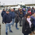 ATE RIO GRANDE, Presente participando del Acto de ignaguracion de la Carpa de la Dignidad de los ex-combatientes de Malvinas