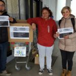 Ate Rio grande, en el dia del hoy puso en marcha la colecta Solidaria para las familias hermanas afectadas por el temporal de la provincia de Tucuman, la campaña se llevo a cabo afuera de la Anonima de la rotonda