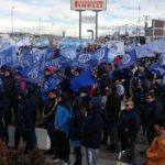 La Asociacion Trabajadores del Estado seccional Rio Grande,participamos de la jornada pactada para el dia de hoy en la Plaza de las Americas.