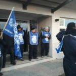 La Asociacion Trabajadores del Estado seccional Rio Grande,en la mañana de hoy,nos manifestamos en el Centro Cultural Yaganes de nuestra ciudad dando inicio a un plan de lucha por pedido de pauta salarial para los trabajadores estatales provinciales.