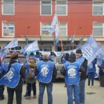 La Asociacion Trabajadores del Estado seccional Rio Grande,en estos momentos,dentro del marco del Plan de lucha por Recomposicion Salarial iniciado a nivel Provincial por nuestra entidad sindical nos encontramos manifestandonos en las Instalaciones de Los Yaganes sito en calle Belgrano 319.