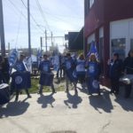 La Asociacion Trabajadores del Estado seccional Río Grande,en estos momentos, nos encontramos en el OSEF ubicado en calle Perito Moreno dando continuidad al Plan de Lucha por Recomposicion Salarial declarado a nivel Provincial. A las 11:00 nos movilizamos a la Farmacia del OSEF ubicada en Libertad y Alberdi.