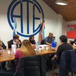 ATE Río Grande, en el día nos reunimos con los Paritarios a nivel Provincial del AREF.