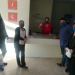 Recorrimos las instalaciones del Hospital Regional Río Grande a fin de hacer entrega de barbijos a nuestros afiliados