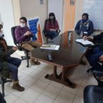 Reunión con representantes del ejecutivo provincial para avanzar en los servicios de las 120 viviendas ubicadas en la circunvalacion de Río Grande.