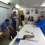 ATE seccional Río Grande informa que en estos momentos se encuentran reunidos en la sala Gremial de nuestro Sindicato Ate Provincial trabajando y analizando el Convenio Colectivo de Trabajo de Gobierno