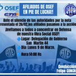 La Agrupación Carlos Cassinelli reafirma su compromiso con trabajadores activos, pasivos y sus familias